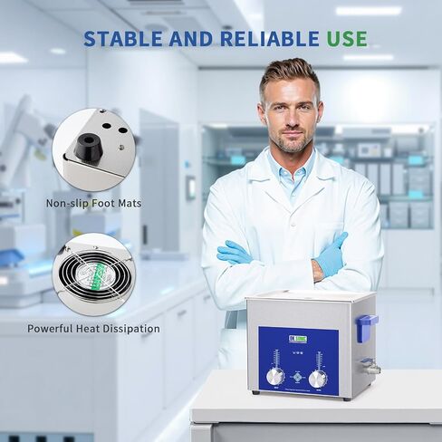 DK SONIC Industrial Ultrasonic Cleaner 37L,720W Commercial Sonic Cleaner with Encoded Timer,Heater&Basket, Multiple Functions for Carburetors, Motorcycle Engines, Chains in Kuwait