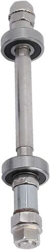 محور محور العجلة ، المحور المعدني السريع إطلاق سراح أدوات إصلاح دراجة أدوات رافعة الصلبة الخلفية الأمامية للدراجة على الطريق ، جبل BMX ((خلفي) +6000) محمل) in Saudi Arabia