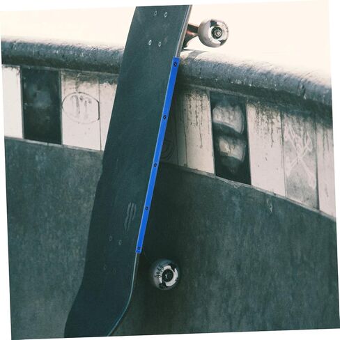 Toyandona 2PCS Skatboard Rails احترافية عظام الأضلاع المضادة للالتهاب لوازم التزلج البلاستيكية القوية على قطع الغيار البديلة المقاومة للارتداء للتزلج على التزلج in Saudi Arabia