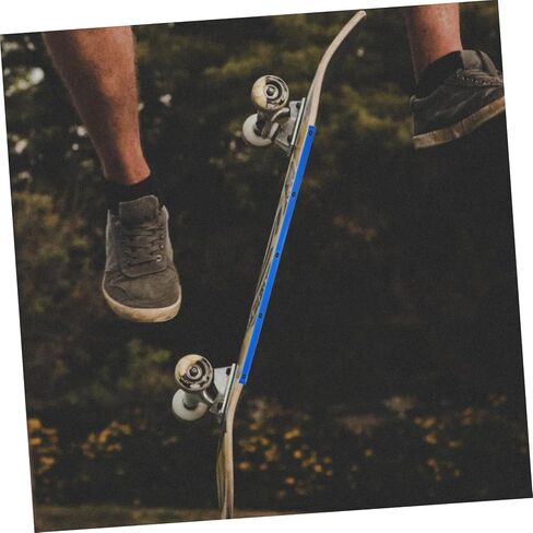 Toyandona 2PCS Skatboard Rails احترافية عظام الأضلاع المضادة للالتهاب لوازم التزلج البلاستيكية القوية على قطع الغيار البديلة المقاومة للارتداء للتزلج على التزلج in Saudi Arabia