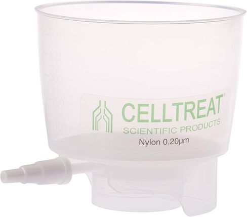 Celltreat 229737 500 مل من مرشح زجاجة البولي بروبيلين ، مادة مرشح النايلون ، 0.20وم ، 90 ملم ، غير سريلي (2) ، ملليتر ، درجة C ، البولي بروبيلين ، (2) in Saudi Arabia