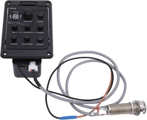 الغيتار الصوتي preamp بيك آب ، بيك آب للغيتار الكهربائي على متن Preamps Equipizer Pre Wired Guitar Pickup Turner Onboard Preamps Eq Eq ، Eq Electric Box Equarizer in Saudi Arabia