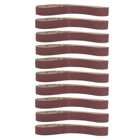 Fydun 10pcs Sanding Belt ، 10pcs Alumina Cashive Band طحن 1.2x2.1in 30x533mm ملعب Sanders Sanders الأشرطة 533 30 لـ 400 Grit (400# اتصال المستوى) in Saudi Arabia