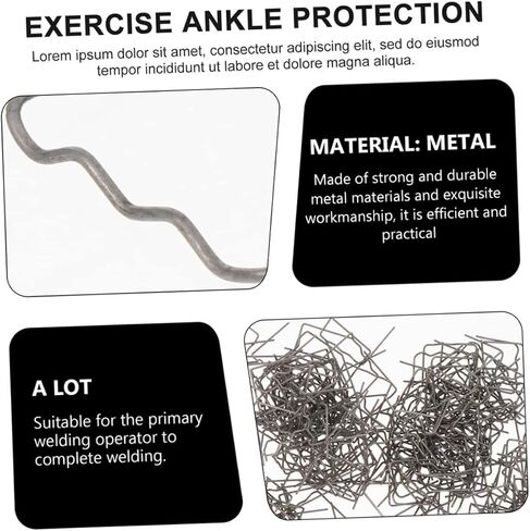 500pcs Automobile Bumper Repairing Pre Welding Stud Wire Patch Car Accessories in Saudi Arabia