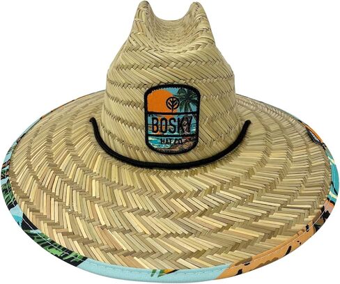 Premium Just Straw Lifeguard Beach Hat Tan in Saudi Arabia