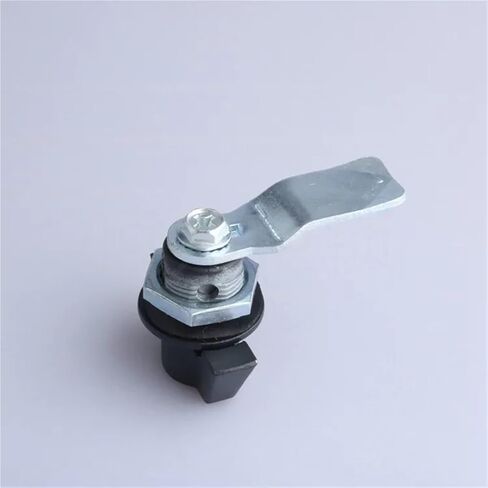 MS408-1 Zinc Alloy Cam Lock Machine Equipment Cabinet Door Quarter Turn Cam Lock Black 1Pcs(MS408-1-1-M22) in Saudi Arabia