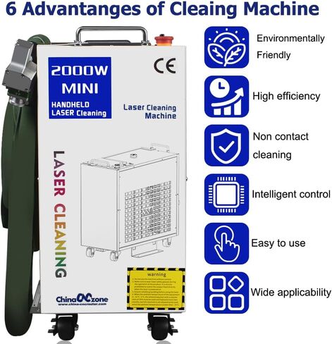 US Stock Relfar Double Pendulum 2000W Cleaning Rust Remover Machine BWT Laser Source Machine Laser Laser Machine (1500W) in Saudi Arabia