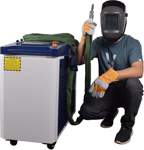 Raycus 1500W/2000W 4 in 1 Integrated Welding cutting cleaning rust remover Machine Handheld Laser Welder Machine with Auto Wire Feeder Cable Length 10m (2000, Watts) in Saudi Arabia