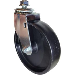 Harper Caster WH35PA 5" X 1 1/4" Stem Caster 3/8" Nc X 3/4" Stem Polyolefin Wheel Plain Bearing Wheel Ball Bearing Swivel. Replacement Caster for Harper Steel Convertible Hand Trucks ONLY. in Saudi Arabia