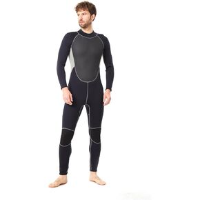 Men Wetsuits 3mm Neoprene Wet Suit Back Front Zip Water Suit for Surfing Swimming Diving in Saudi Arabia