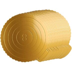 25 PCS 10 Inches Cakeboards for 8 Inch Cake, Mousse Cake Boards,cake,dessert,pastry display Cake Boards.(Square-White) in Kuwait