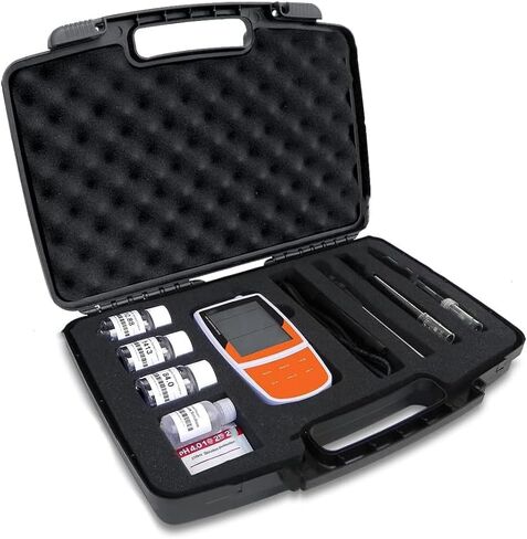 محلل جودة المياه متعددة الجودة مقياس الموصلية المحمولة مع نطاق الحلول القياسية من 200.000 إلى 20.000 درجة الحموضة و -1999.9 إلى 1999.9 MV تشخيص الإلكترود الأوتوماتيكي in Kuwait