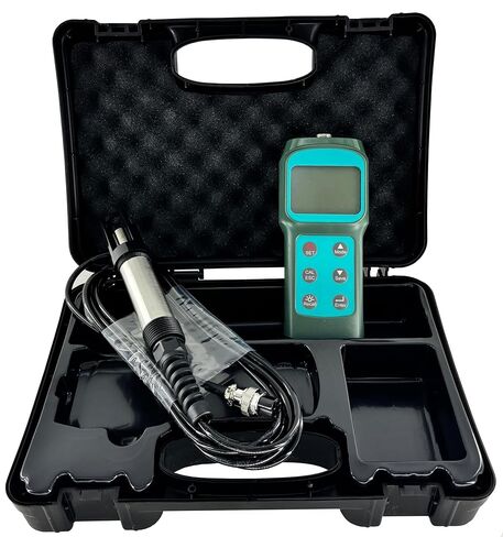 Fluorescence Dissolved Oxygen Meter Fluorescence DO Meter with 5m Probe Measuring Range 0.0-15.0 (mg/L)/0-119.9% FS Calibration 100.0% Temperature Measurement Range 0.0-50.0°C in Saudi Arabia