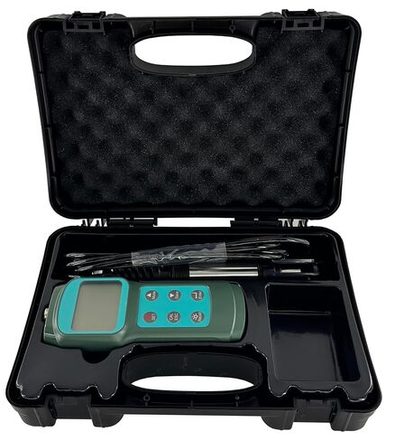 Fluorescence Dissolved Oxygen Meter Fluorescence DO Meter with 5m Probe Measuring Range 0.0-15.0 (mg/L)/0-119.9% FS Calibration 100.0% Temperature Measurement Range 0.0-50.0°C in Saudi Arabia