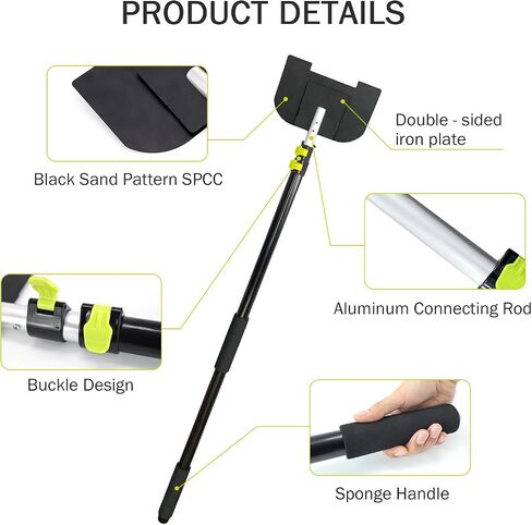HUAALIUCHE 8 Foot Extension Handle for Board Corner Protector, Foldable & Pre-Assembled Cargo Load Corner Protector V Edge Guards Handle, 1Pack in Saudi Arabia