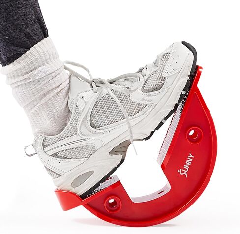 Sunny Health & Fitness Calf Stretcher and Foot Rocker for Plantar Tight Calves Relief Hamstring Ankle Strengthener Facetious Sling Stretch Fighter Stretching Device Mobility in Kuwait