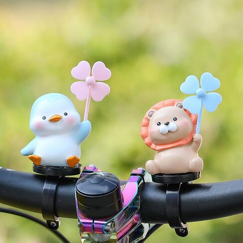 زخرفة مقود دراجة لطيف زخرفة ماء مقود زخرفة زخرفة مقود لطيف للدراجات حيوانات مضادة للماء خفيفة الوزن زخرفة المقود سكوتر كهربائي (Penguin) in Kuwait