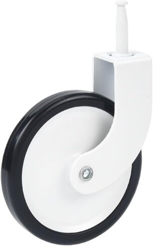 4 Pieces/lot 3 inch Screw Universal/Brake Dining Wheels/Rubber casters Trolley Silent Wheel Furniture(Brake Wheel) in Kuwait