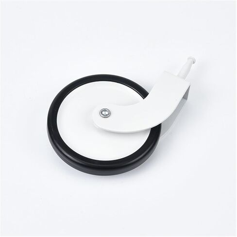 4 Pieces/lot 3 inch Screw Universal/Brake Dining Wheels/Rubber casters Trolley Silent Wheel Furniture(Brake Wheel) in Kuwait