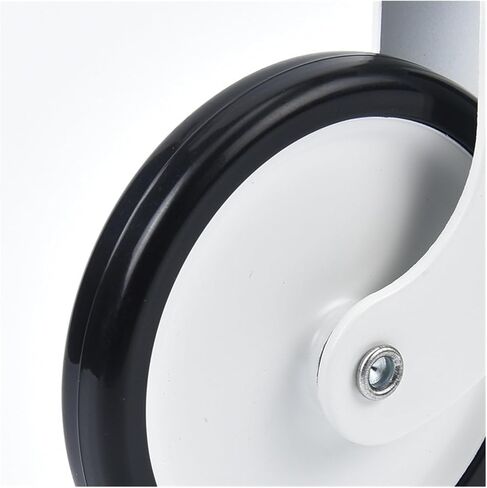 4 Pieces/lot 3 inch Screw Universal/Brake Dining Wheels/Rubber casters Trolley Silent Wheel Furniture(Brake Wheel) in Kuwait