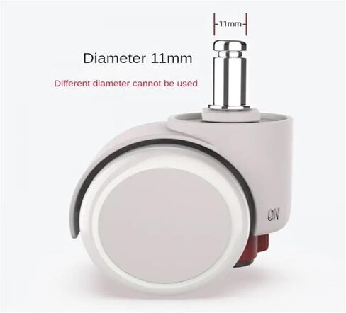 4 قطع/الكثير من العجلة الذاتية التلقائية الفرامل M11 ملحقات الكمبيوتر (رمادي أبيض) in Kuwait