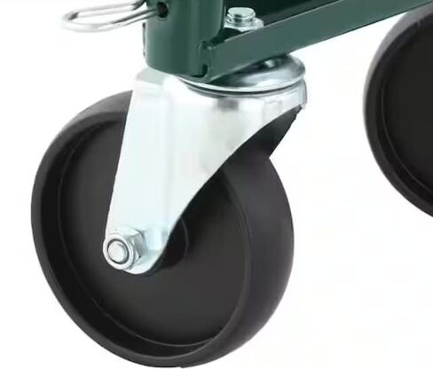 Harper Caster WH35PA 5 "X 1 1/4" STEM Caster 3/8 "NC X 3/4" Polyolefin Wheel Wheel Plain Ball Wheel Ball تحمل دوارة. استبدال العجلات لشاحنات هاربر الصلب القابلة للتحويل فقط. in Saudi Arabia