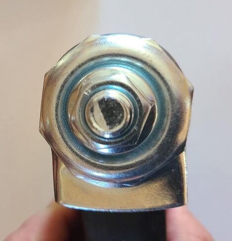 Harper Caster WH35PA 5 "X 1 1/4" STEM Caster 3/8 "NC X 3/4" Polyolefin Wheel Wheel Plain Ball Wheel Ball تحمل دوارة. استبدال العجلات لشاحنات هاربر الصلب القابلة للتحويل فقط. in Saudi Arabia