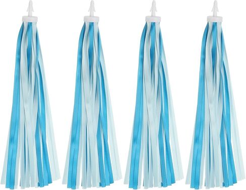 MECCANIXITY Bike Streamers Colorful Bike Tassels Scooter Handlebar Streamers Bicycle Tassel Ribbon in Saudi Arabia