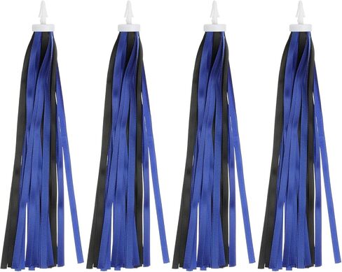MECCANIXITY Bike Streamers Colorful Bike Tassels Scooter Handlebar Streamers Bicycle Tassel Ribbon in Saudi Arabia