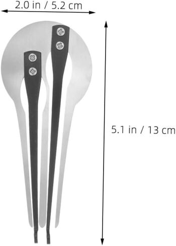 2PCS Metal Jaw Harp: عشاق الموسيقى خفيفة الوزن Mini الفم القيثارة للأداة الإيقاعية للمبتدئين للإيقاعات التقليدية والحديثة للأنشطة الخارجية in Saudi Arabia
