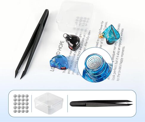 20-Pack CCZ NK20 Nickel Screen Earbud Filters - Mesh Replacement for in-Ear Headphones, Anti-Dust and Sweat-Resistant Earphone Accessories,CCZ in-Ear Earphone Protective Filt (Silver, 4.0mm) in Saudi Arabia