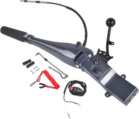 Steering Control Tiller Handle Replacement for Yamaha Outboard Motor 60HP 2 Stroke 48HP /55HP /E60 series 697-W0084-00-4D in Saudi Arabia