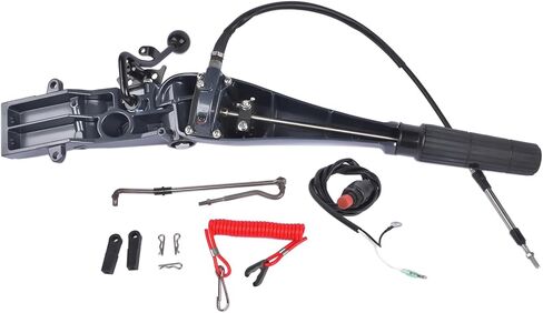 Steering Control Tiller Handle Replacement for Yamaha Outboard Motor 60HP 2 Stroke 48HP /55HP /E60 series 697-W0084-00-4D in Saudi Arabia