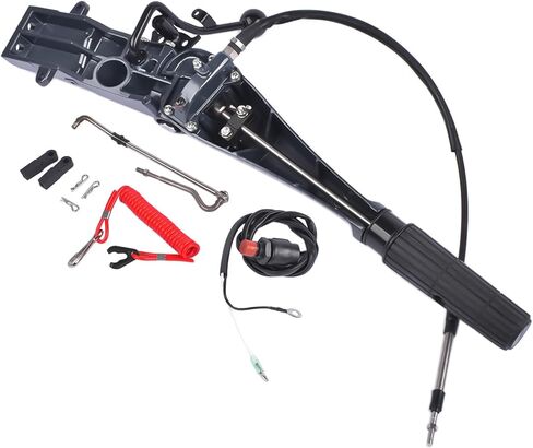 Steering Control Tiller Handle Replacement for Yamaha Outboard Motor 60HP 2 Stroke 48HP /55HP /E60 series 697-W0084-00-4D in Saudi Arabia