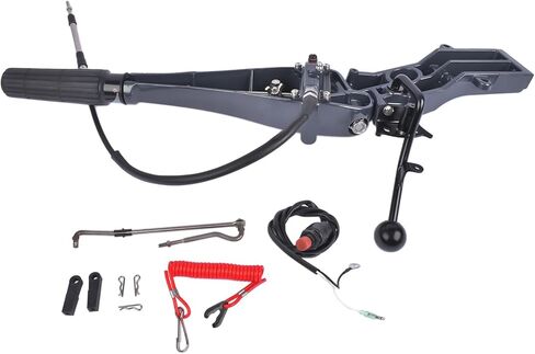 Steering Control Tiller Handle Replacement for Yamaha Outboard Motor 60HP 2 Stroke 48HP /55HP /E60 series 697-W0084-00-4D in Saudi Arabia