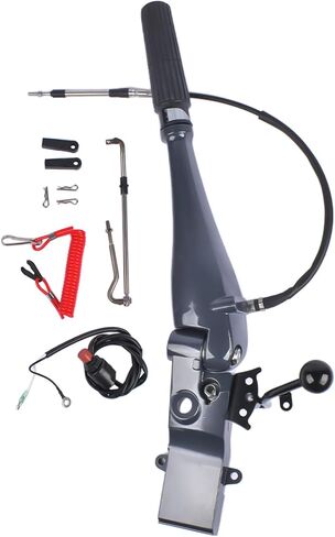 Steering Control Tiller Handle Replacement for Yamaha Outboard Motor 60HP 2 Stroke 48HP /55HP /E60 series 697-W0084-00-4D in Saudi Arabia