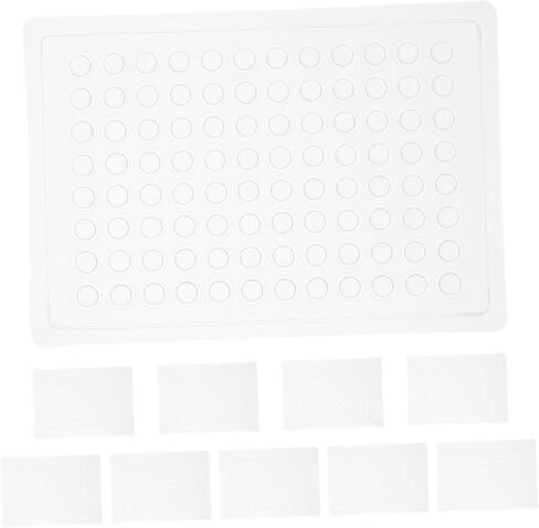 Amosfun 10pcs صواني ثقافة الخلايا لتحليل المختبر لوحات رد فعل لثقافة الأنسجة والمدرسة المدرسية in Saudi Arabia