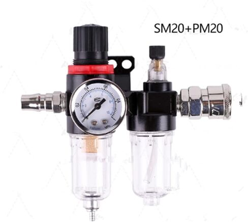 AFR2000 + AL2000 G1 / 4 "AFC2000 air Compressor Oil Water Separator Filter Regulator Trap(PC 8mm Fitting) in Saudi Arabia