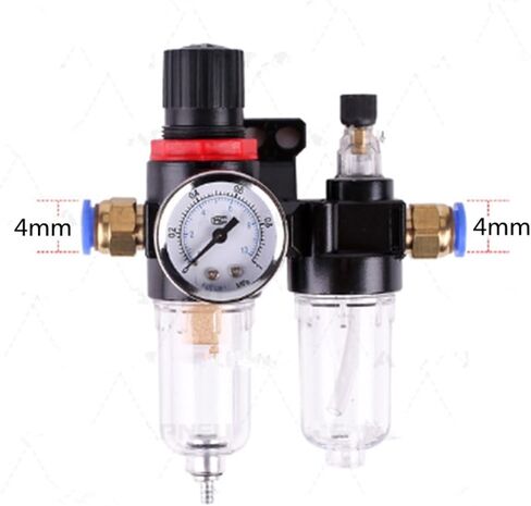 AFR2000 + AL2000 G1 / 4 "AFC2000 air Compressor Oil Water Separator Filter Regulator Trap(PC 8mm Fitting) in Saudi Arabia