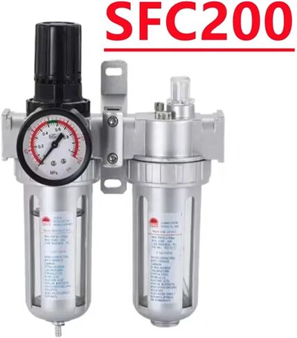 SFC-400 SFC-300 SFC-200 ضاغط الهواء مرشح الهواء منظم زيت فاصل الفاصل الفاصلة فاصل تصفية الصمام التلقائي الصمام التلقائي (بدون مفصل ، SFC-300) in Kuwait