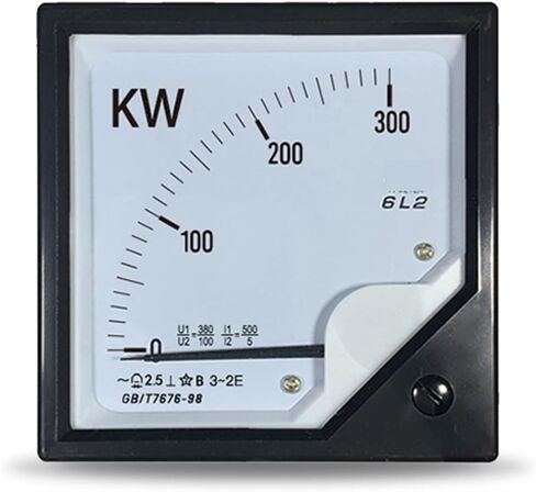 6L2 380V/100V Three-Phase Active Power Meter 10kw 20kw 30kw 60kw 1500kw 80MM 1Pcs(AC 10KW 15-5A) in Saudi Arabia
