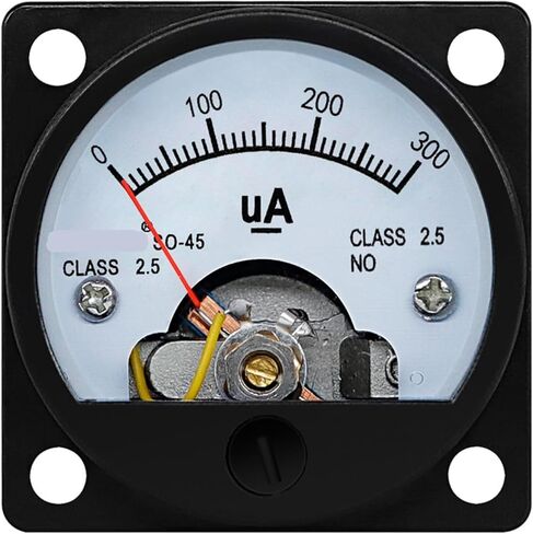SO-45 UA AMMETER POINGER MICROAMTERMER 30UA 50UA 100UA 200UA 300UA 500UA 1000UA اختبار متر الحالي 1PCS (30UA) in Kuwait