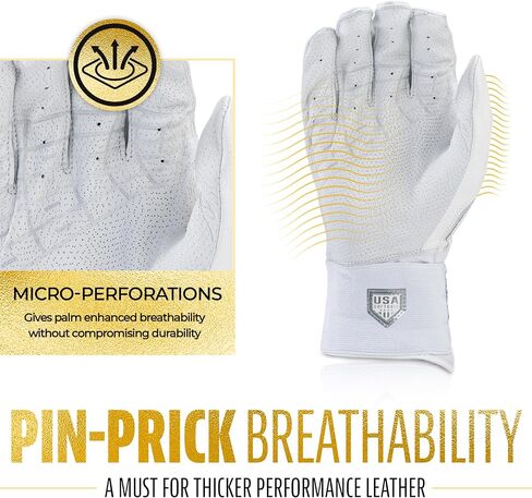 Franklin Sports USA Softball Batting Gloves - Lofinite Poerstrap Fastpitch + Softball Batting Gloves - قفازات متينة الممارسة القفص الكاملة - معصم مقوى in Saudi Arabia