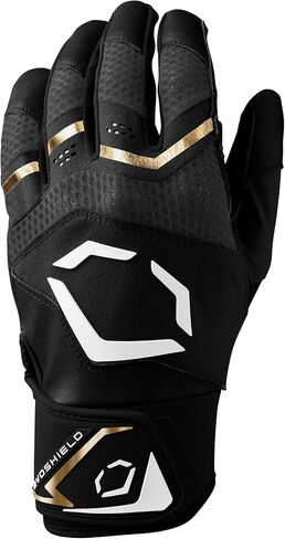 قفازات شباب شباب Evoshield Carbyne - أسود ، شباب كبير in Saudi Arabia