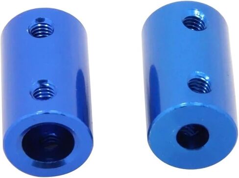 1pcs Aluminum Flexible Coupling Bore 5mm 6mm 8mm Blue Flexible Shaft Coupler Screw Stepper Motor Flexible Shaft Coupler(6mm x 8mm) in Saudi Arabia