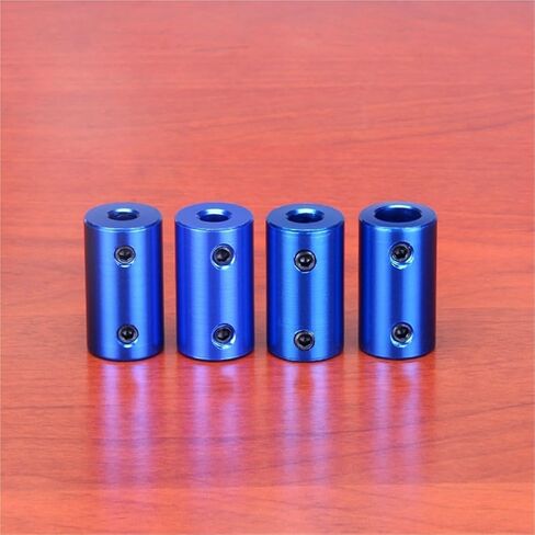 1PCS D14 L25 RIMID ROMID DOUPLER BORE 5X5MM 5X8MM 6X8MM 8X8MM ALUMINIM ALLOY REAVE 25 MM لمحرك السهول (6 مم × 8 مم) in Saudi Arabia