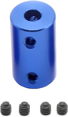 1pcs Aluminum Alloy Coupling 14mm Diameter 25mm Length Blue Flexible Screw Stepper Motor Shaft Coupler 5mm 8mm Bore(5X5X25mm) in Saudi Arabia