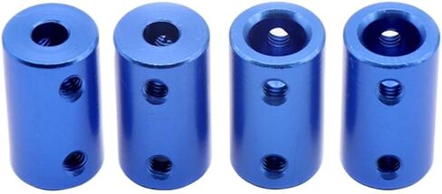 1pcs Aluminum Alloy Coupling 14mm Diameter 25mm Length Blue Flexible Screw Stepper Motor Shaft Coupler 5mm 8mm Bore(5X5X25mm) in Saudi Arabia
