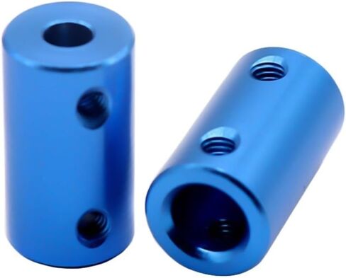 1pcs Aluminum Alloy Coupling 14mm Diameter 25mm Length Blue Flexible Screw Stepper Motor Shaft Coupler 5mm 8mm Bore(5X5X25mm) in Saudi Arabia