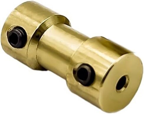 1pc D9 L20 النحاس النحاس الصارم مقرن لمحرك عمود طراز الطائرات (2.3 مم إلى 5 مم) in Saudi Arabia